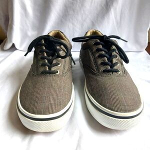 Sperry Top-Sider Plaid Sneakers Rare